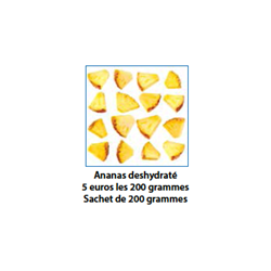 Ananas déshydraté