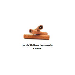 Bâtons de cannelle